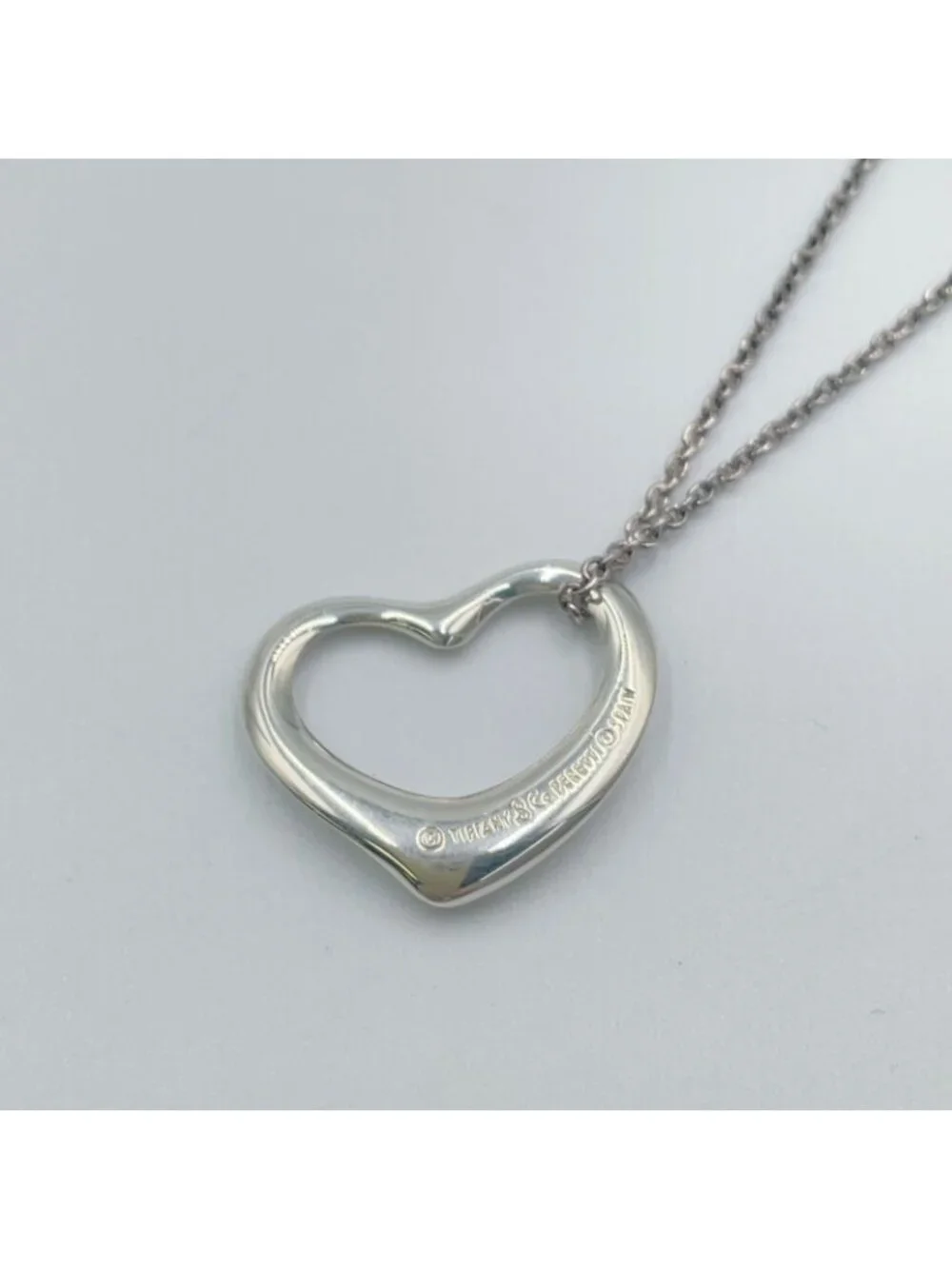 Tiffany & Co Open Silver Necklace